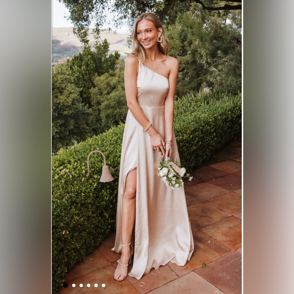 Show Me Your MuMu Shannon One-Shoulder Dress